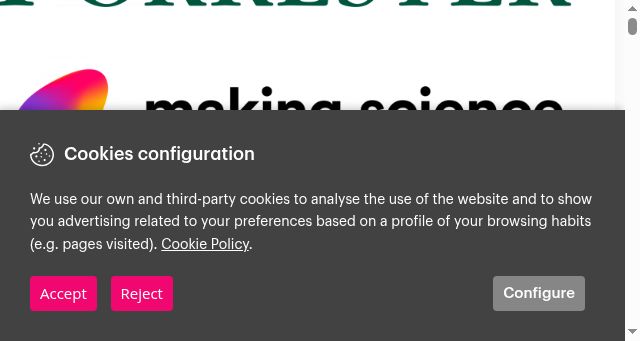 Screenshot of makingscience.co.uk