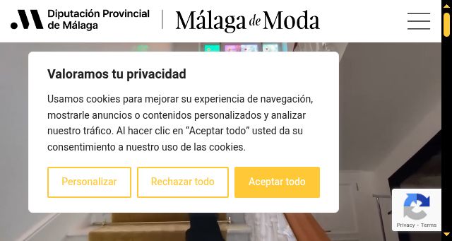 Screenshot of malagademoda.es