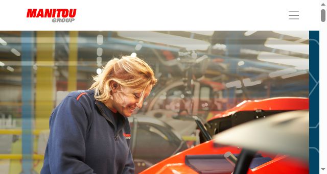 Screenshot of manitou-group.com