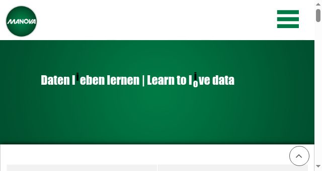 Screenshot of manova.at