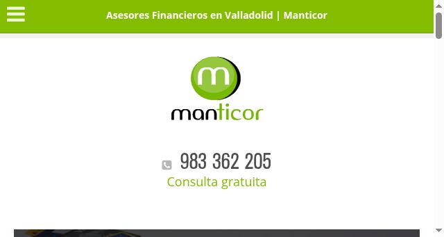 Screenshot of manticor.es