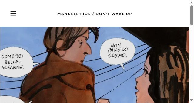 Screenshot of manuelefior.com