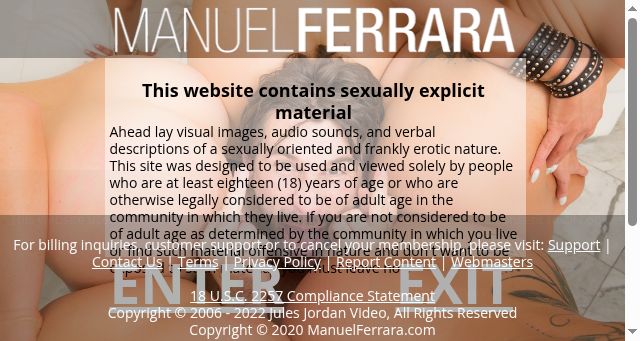 Screenshot of manuelferrara.com