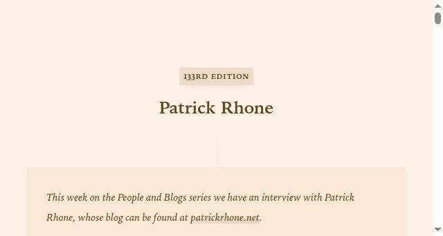 Screenshot of manuelmoreale.com