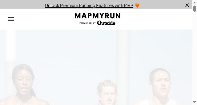 Screenshot of mapmyrun.com