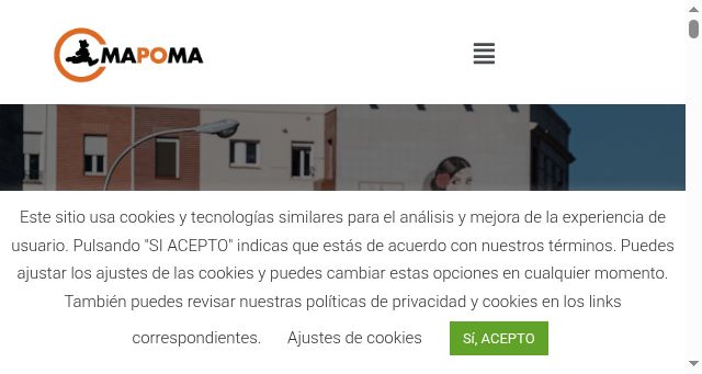 Screenshot of mapoma.es