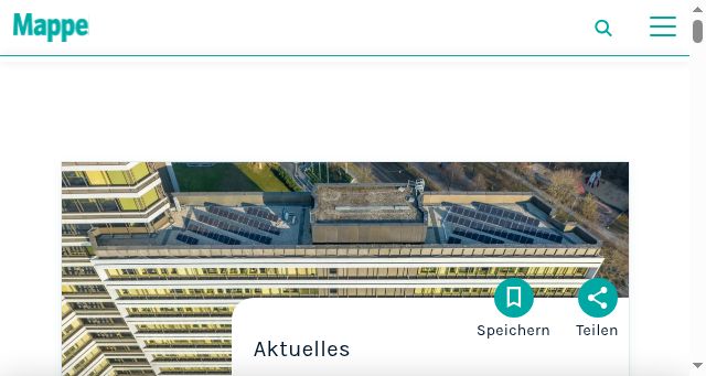 Screenshot of mappe.de