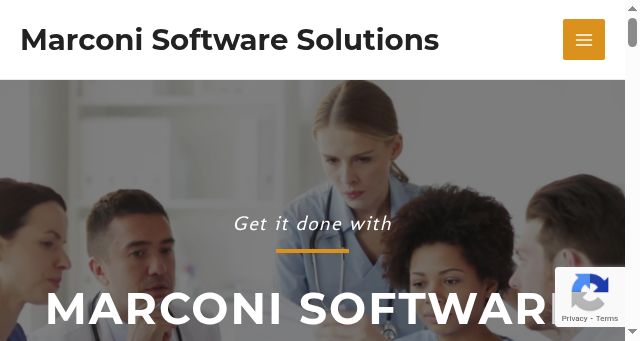 Screenshot of marconi.co.za