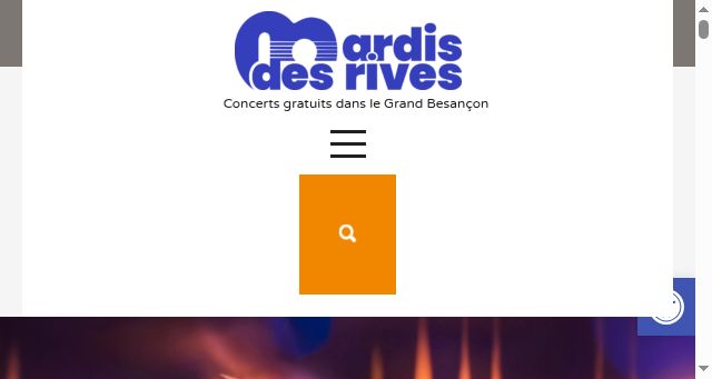 Screenshot of mardisdesrives.fr