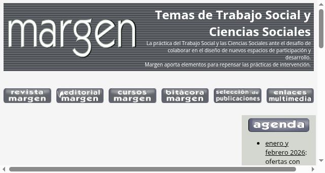 Screenshot of margen.org