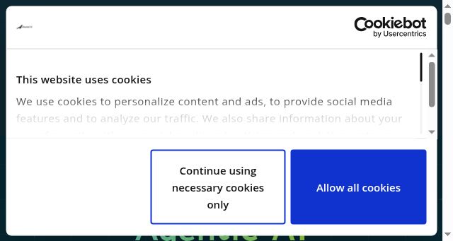 Screenshot of mariadb.com