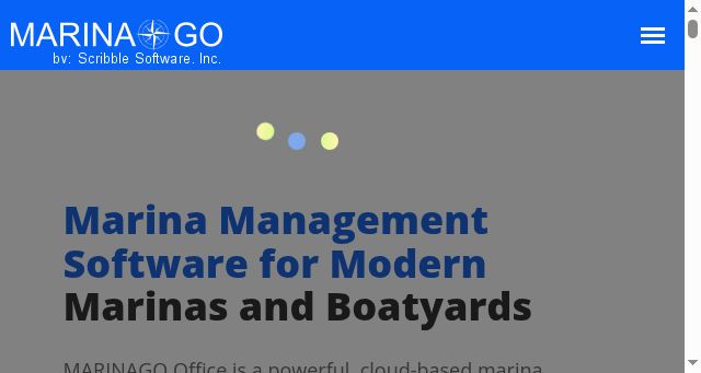 Screenshot of marinago.com