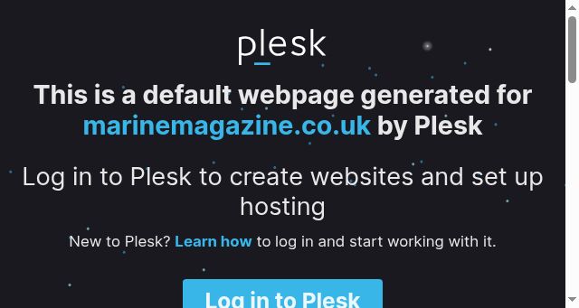 Screenshot of marinemagazine.co.uk