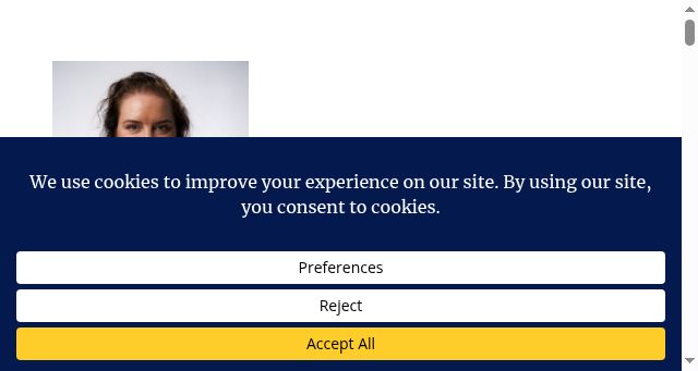 Screenshot of maritvandijk.com
