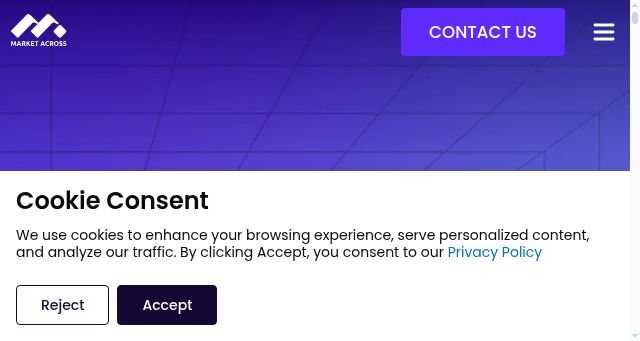 Screenshot of marketacross.com
