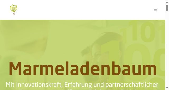 Screenshot of marmeladenbaum.de