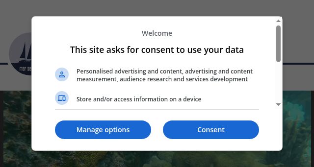 Screenshot of marsemfim.com.br