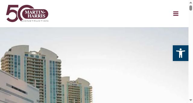 Screenshot of martinharris.com