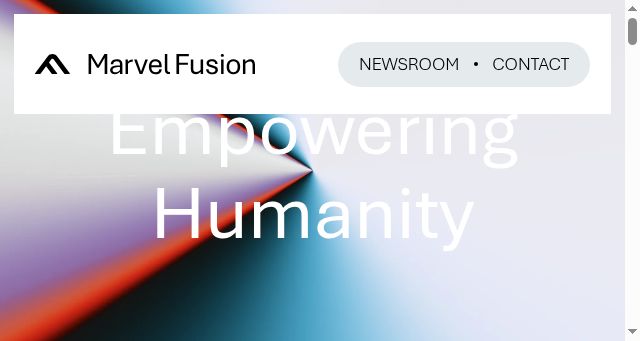 Screenshot of marvelfusion.com