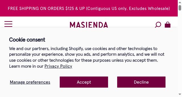 Screenshot of masienda.com