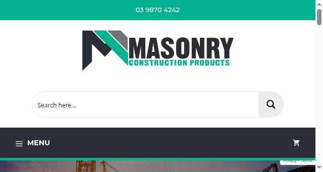 Screenshot of masonrycp.com.au