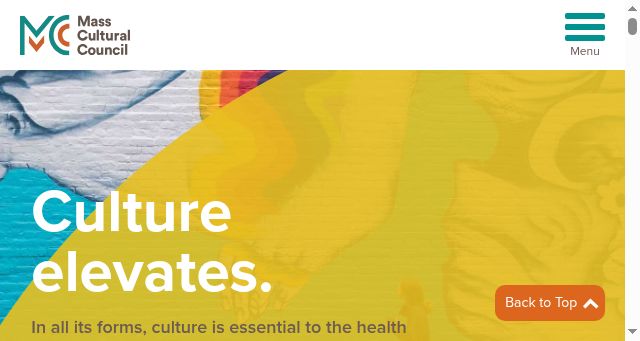 Screenshot of massculturalcouncil.org