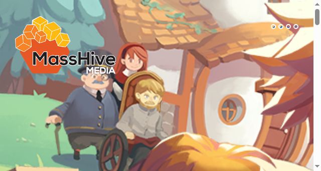 Screenshot of masshive-media.com