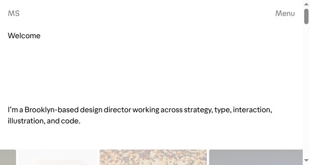 Screenshot of matthewsmith.website