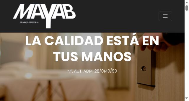 Screenshot of mayabett.es