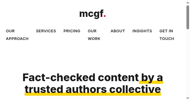 Screenshot of mcgf.az