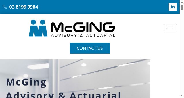 Screenshot of mcging.com.au