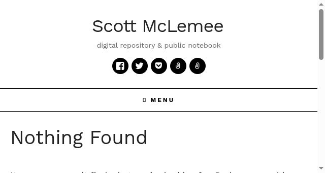 Screenshot of mclemee.com
