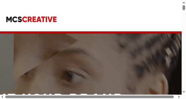 Screenshot of mcs-creative.co.uk