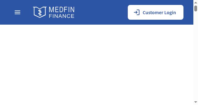 Screenshot of medfin.com.au