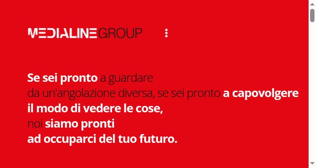 Screenshot of medialine.group