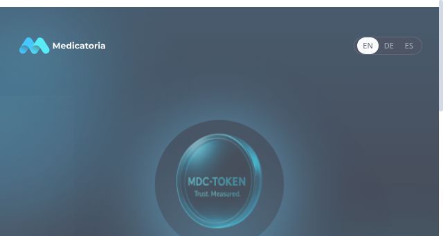 Screenshot of medicatoria.com