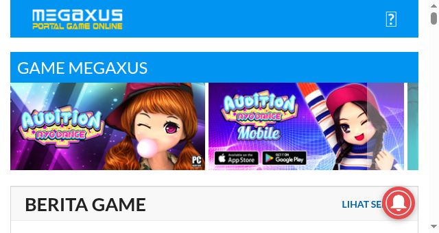 Screenshot of megaxus.com