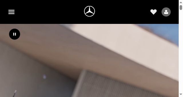Screenshot of mercedes-benz.cz