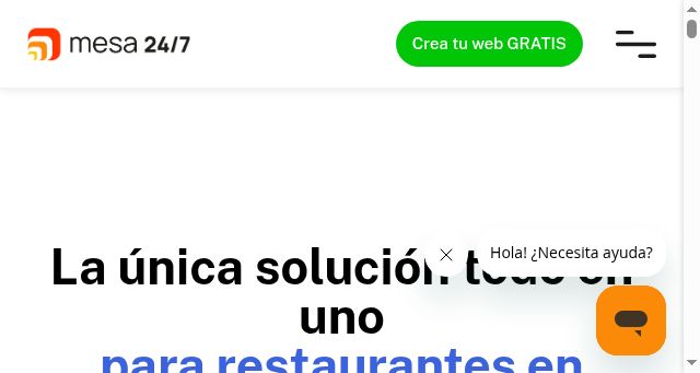 Screenshot of mesa247.la