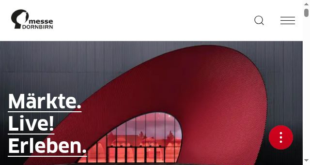 Screenshot of messedornbirn.at