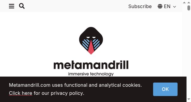 Screenshot of metamandrill.com