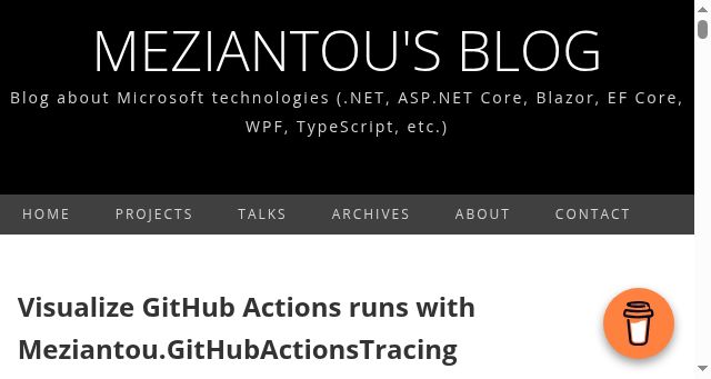 Screenshot of meziantou.net