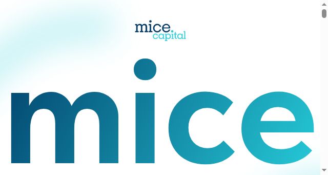 Screenshot of mice.capital