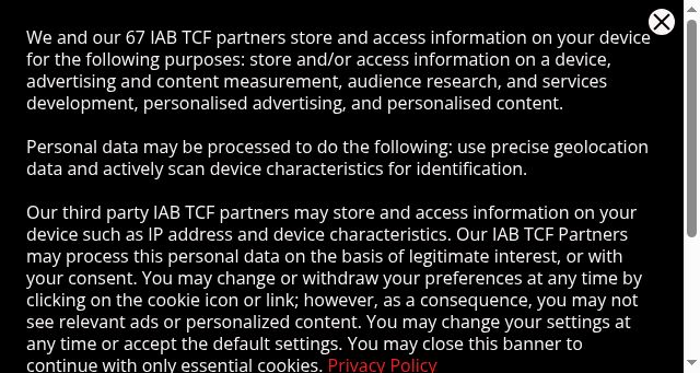 Screenshot of milesplit.live