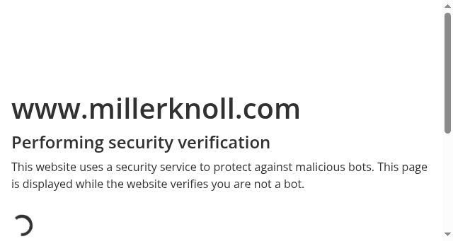 Screenshot of millerknoll.com