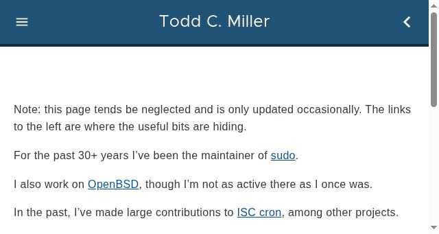 Screenshot of millert.dev