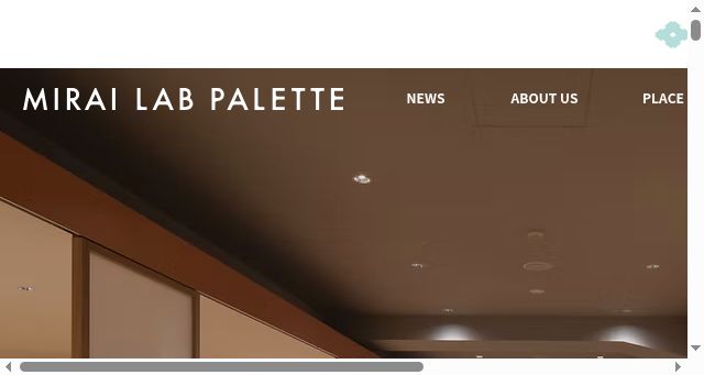 Screenshot of mirailabpalette.jp