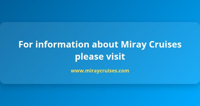 Screenshot of miray.cruises