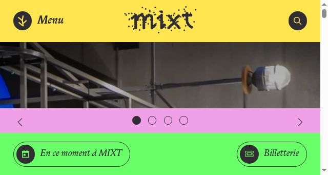 Screenshot of mixt.fr