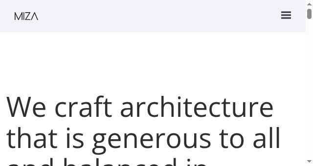 Screenshot of miza.ca